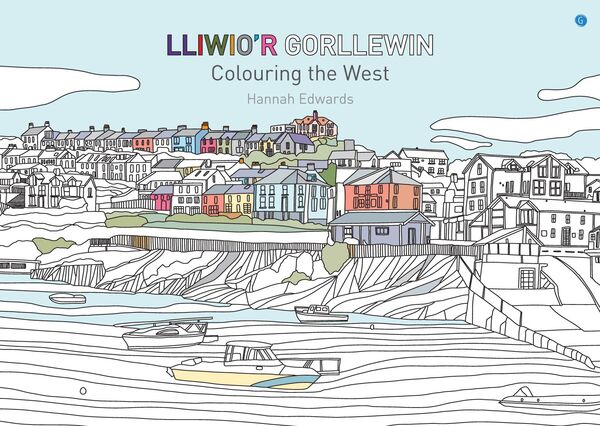 Llun o 'Lliwio'r Gorllewin / Colouring the West' 
                              gan Hannah Edwards